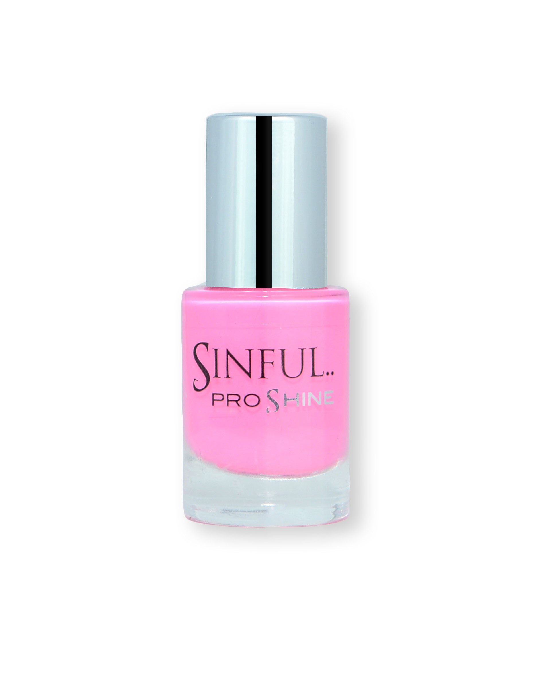 Sinful PROshine is a revolution into top spec imitation gel-like formula, easy application, full coverage and a sleek finish. Spoil yourself with the choice of 42 shades, expertly formulated with the finest grade of pigments. Babydoll: Our softer alternative to a neon pink. Creme finish