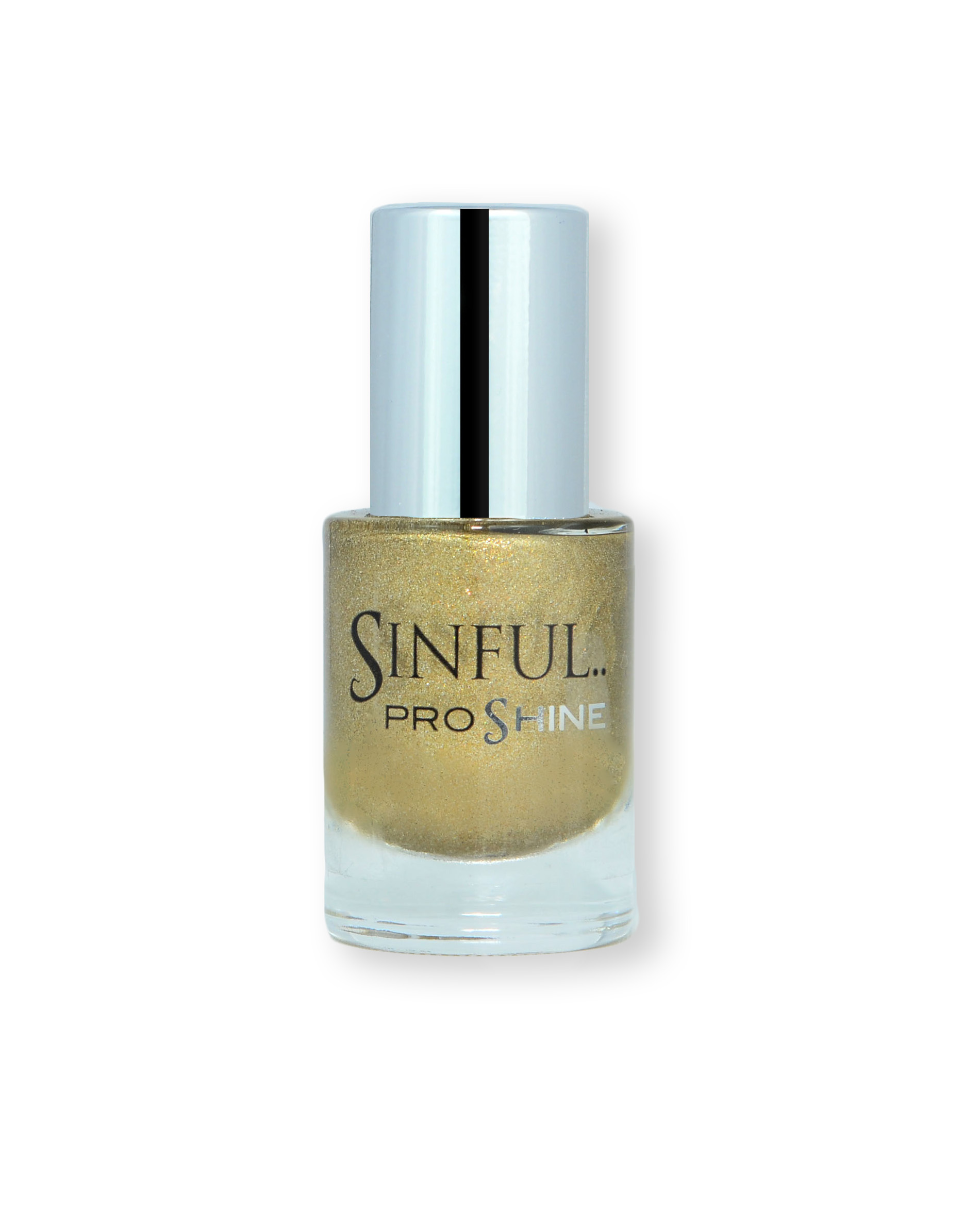 Sinful PROshine is a revolution into top spec imitation gel-like formula, easy application, full coverage and a sleek finish. Spoil yourself with the choice of 42 shades, expertly formulated with the finest grade of pigments. Caviar: Luxurious, dazzling gold
