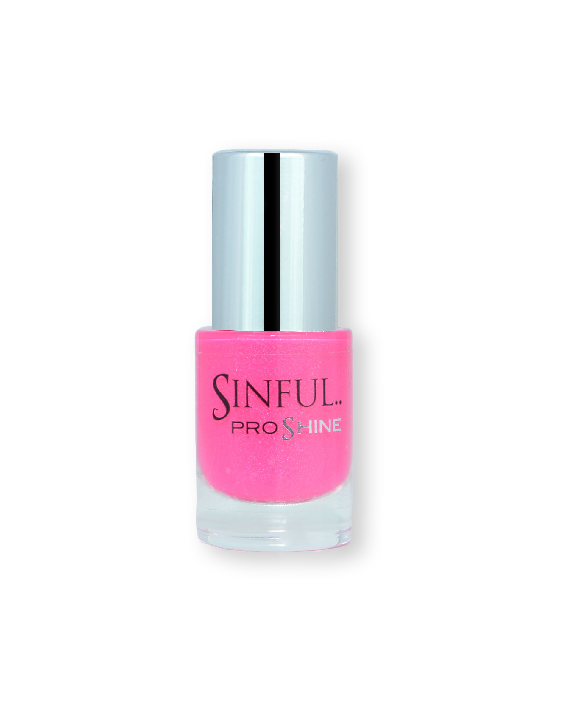 Sinful PROshine is a revolution into top spec imitation gel-like formula, easy application, full coverage and a sleek finish. Spoil yourself with the choice of 42 shades, expertly formulated with the finest grade of pigments. Head Girl: Fuchsia pink with a delicate white shimmer