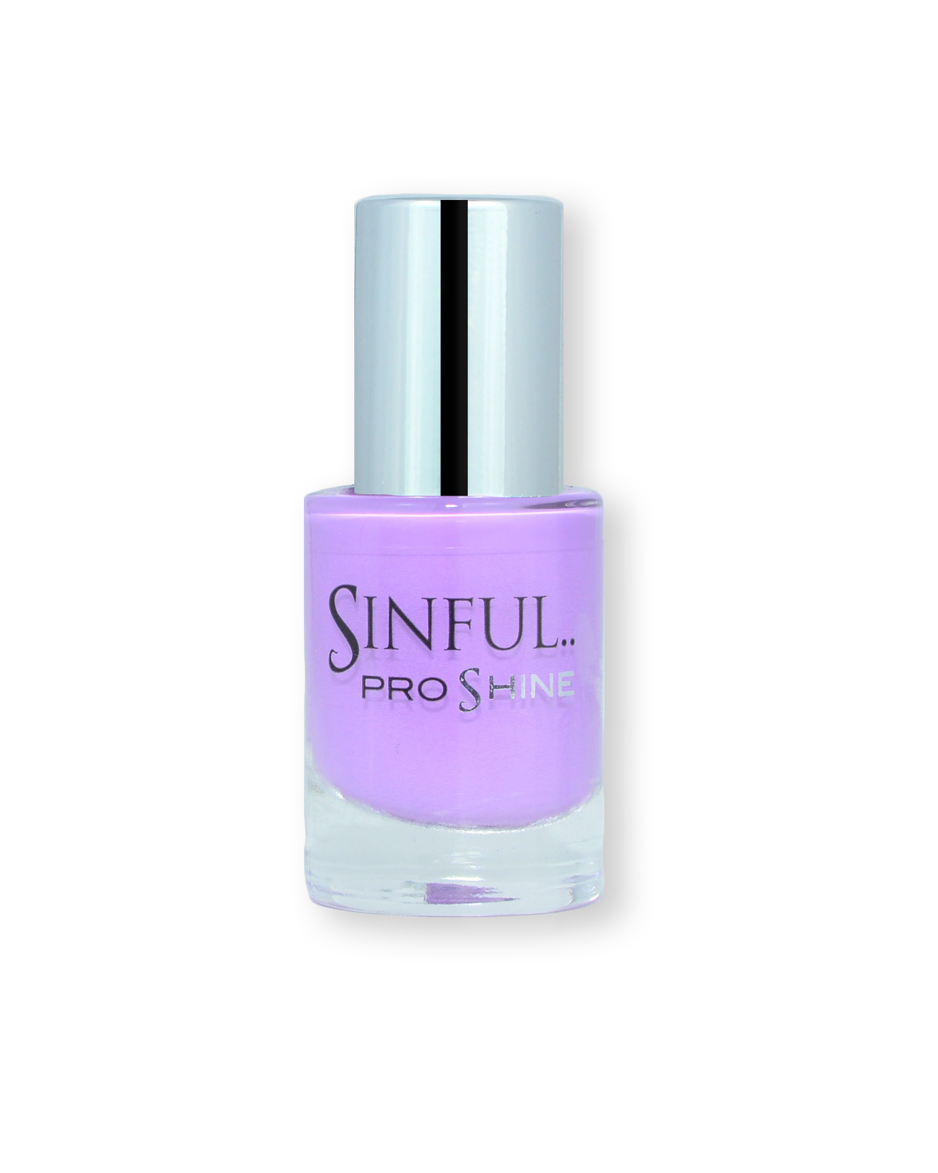 Sinful PROshine is a revolution into top spec imitation gel-like formula, easy application, full coverage and a sleek finish. Spoil yourself with the choice of 42 shades, expertly formulated with the finest grade of pigments. Mademoiselle: Rich lilac with a creme finish