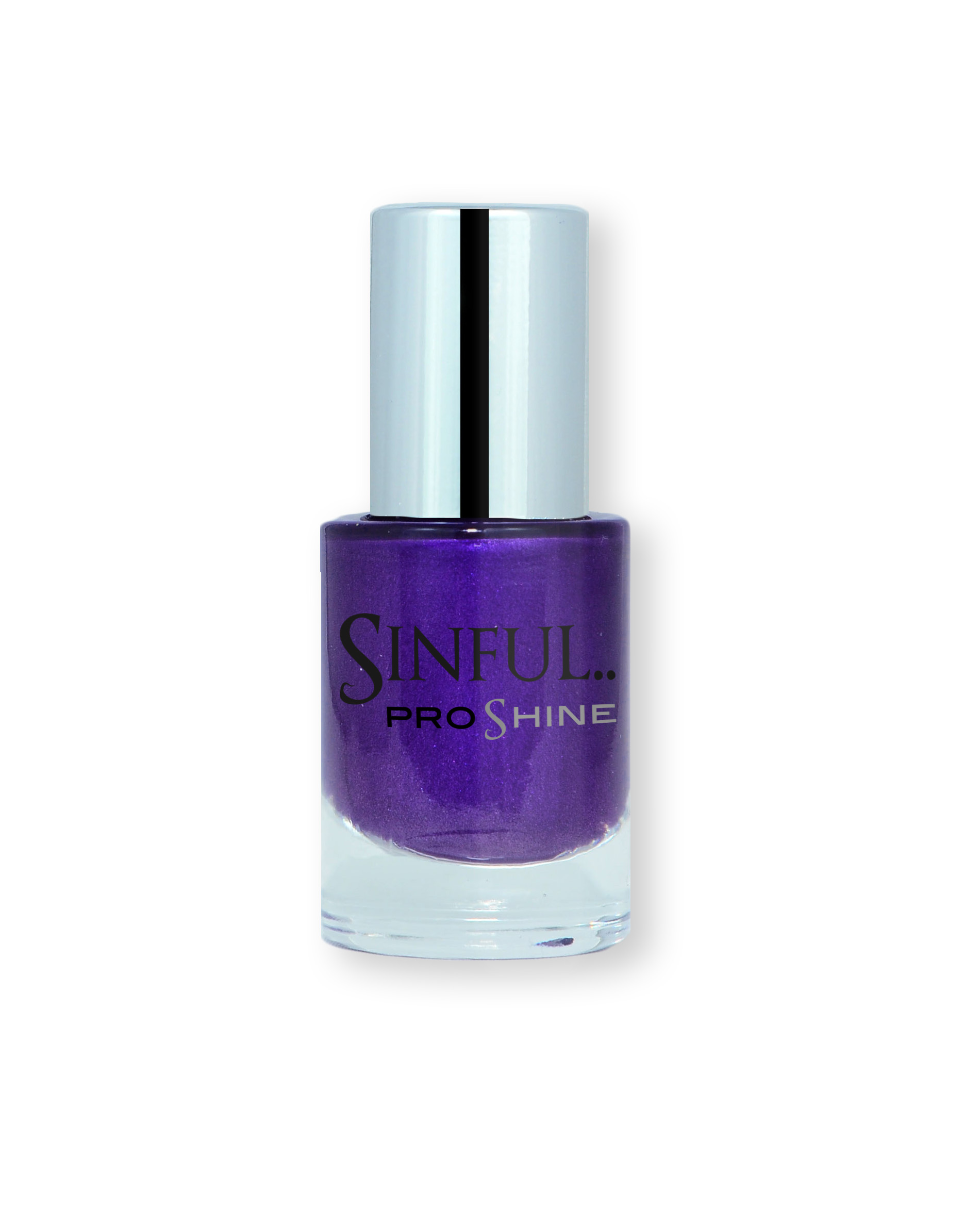 Sinful PROshine is a revolution into top spec imitation gel-like formula, easy application, full coverage and a sleek finish. Spoil yourself with the choice of 42 shades, expertly formulated with the finest grade of pigments. Show Off: Luxurious dark purple pearl