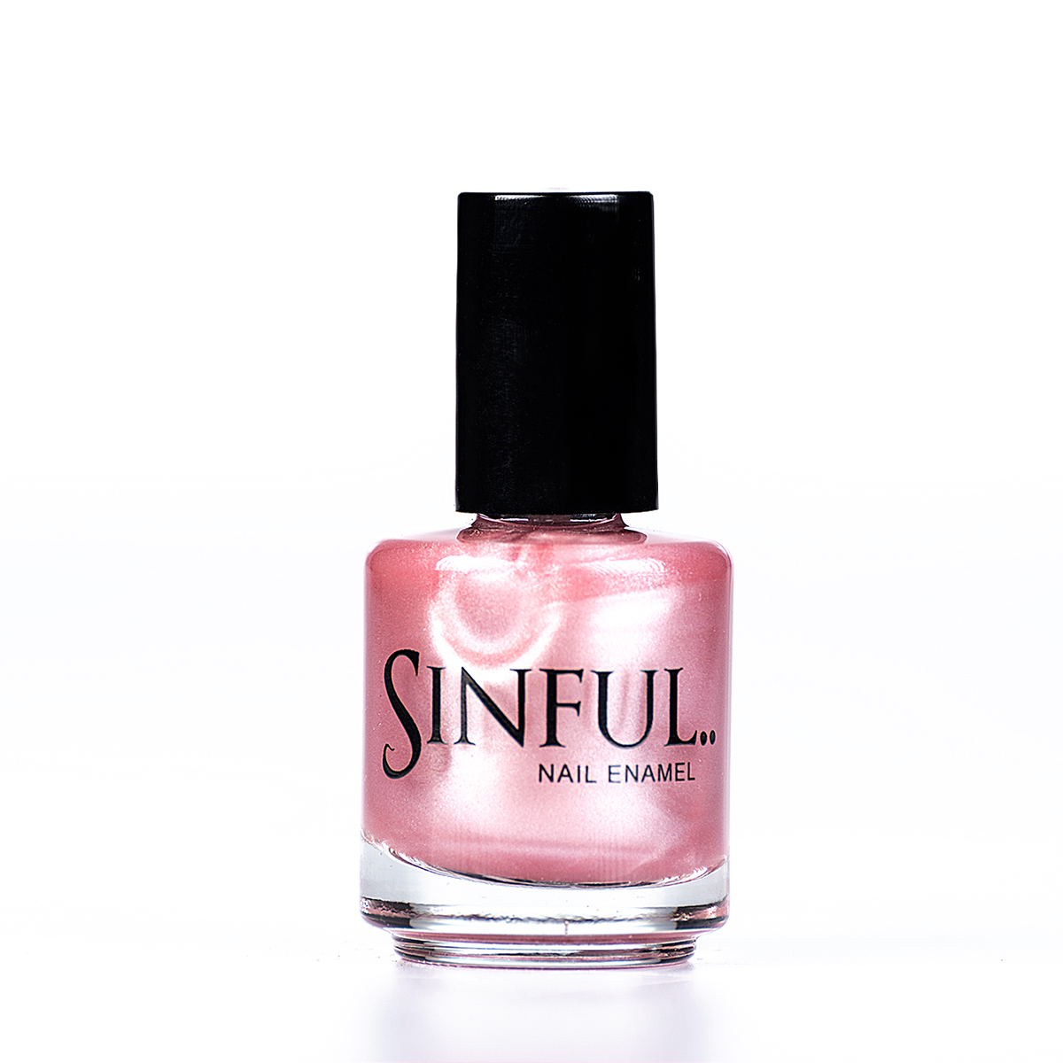 Fickle A lovely pale blush pink Sinful always recommends applying two coats of polish to give a solid colour, then applying top coat to extend the wear-time of the polish. 15ml